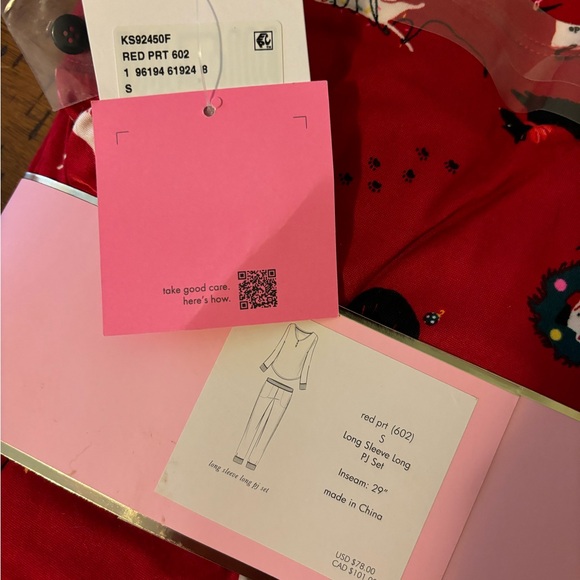 Kate Spade pajamas - Picture 2 of 3